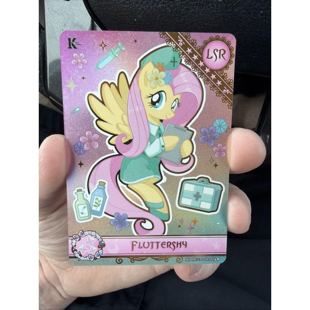 Fluttershy MLPME03-LSR-005 Kayou My Little Pony Card English LSR Moon 3 1st Ed